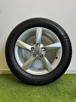 Alu kola 5x112 r16 s letním pneu (8) - 2