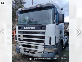 Tahač Scania 124 420 NÍZKÁ KABINA - 2