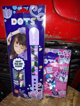 3 náramky LEGO DOTS + náhradní sáčky GRATIS - 2