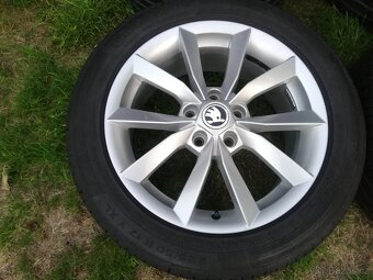 alu Škoda Yeti,Octavia Scout letní 225/50/17 Continental - 2