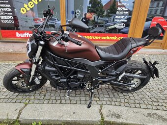 Benelli 502C, najeto pouze 800km, 1. majitel - 2