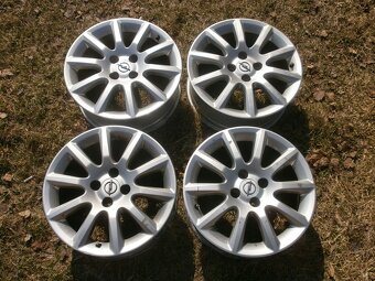 4xOriginál Litá kola na OPEL ASTRA H velikost 16tky. ET 37 - 2