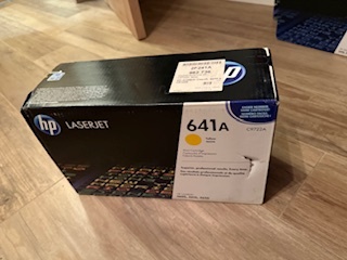 originální tonerová cartrige HP C9722A/641A - 2