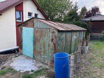 Prodám plechovou garáž 3x6 m - 2