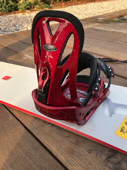 Snowboard Allian Promodel s vazanim Burton Cutom - 2