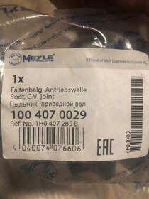 Manzeta poloosy VW - 2