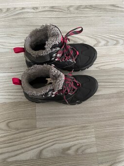 Dětské, zimní, zateplené, nepromokavé boty. Velikost 35-36 - 2