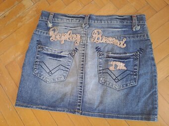Dámská džínová sukně zn.Repley vel. S - 2