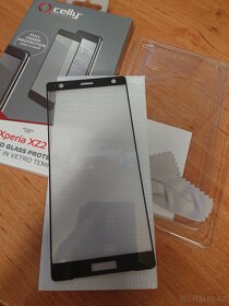 Bezpečnostní sklo pro Sony Xperia XZ2 černé - 2