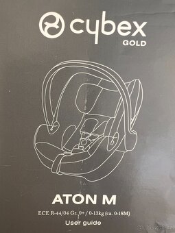 Cybex Aton M vajíčko - 2