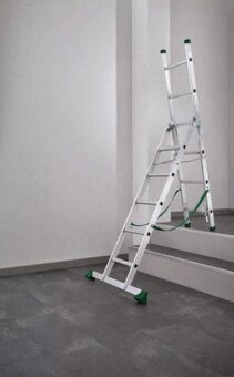 Multifunkční žebřík 3 v 1 , stafle 2x6 - 2