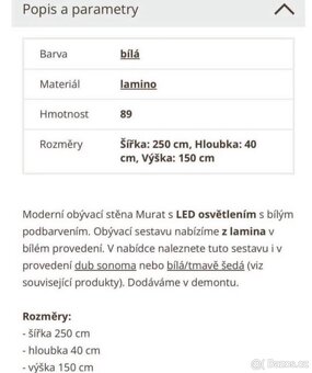 Obývací stěna - 2