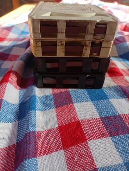 4ks audio kazety 8cm - 2