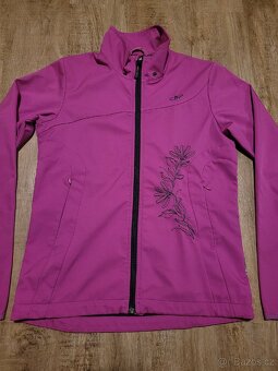 Lehká růžová softshellová bunda CMP - 2