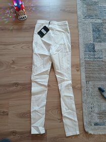 Nové dámské bílé skinny džíny Missguided - 2