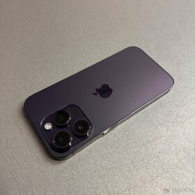 iPhone 14 Pro 128GB deep purple, pěkný stav, rok záruka - 2