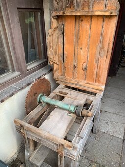 Cirkulárka , stolní pila , retro , stará pila - 2