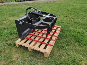 Napichovací vidle s přídavným drapákem bez uchycení 100cm - 2