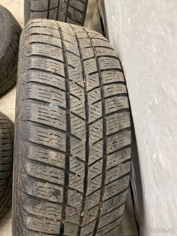 4x PLECHOVÝ DISK 6Jx15H2 ET47 5x112 S PNEU BARUM 195/65R15 - 2