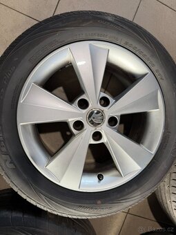 Alu kola VELORUM R16 5x112 LETNÍ PNEU Octavia III - 2