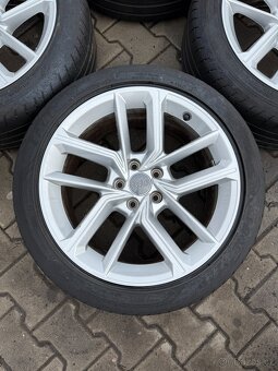 Kompletní alu Audi A5 5x112r18 + 245/40r18 letní - 2