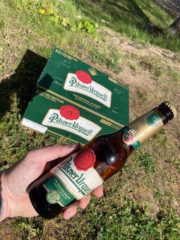 Pilsner Urquell Exportní hnědá lahev 0,33l vývozní - 2
