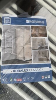 Koupelnový žebřík KORALUX CLASSIC - radiátor - 2