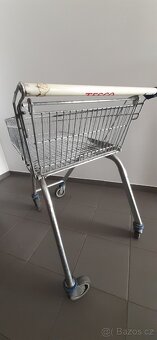 Prodám nákupní pojízdný košík výška 82cm - 2