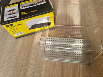 Velké lego průhledné boxy na vystavění panáčků nové - 2