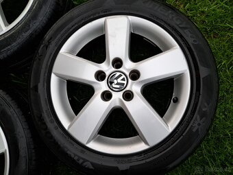 alu kola VW Golf Mugello 16" 5x112 + pneu 205/55 R16 - 2
