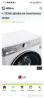 LG 8.5kg záruka - 2