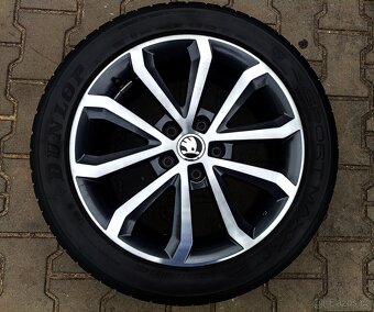 Alu kola originál Škoda Octavia III 5x112 R17 Hawk - 2