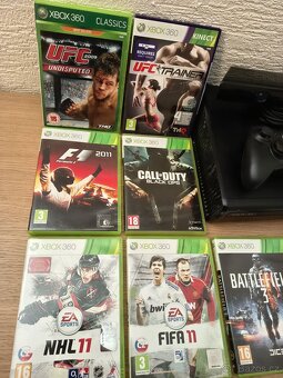 Xbox 360 s Kinectem + UFC Trenér - 2