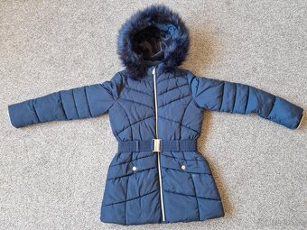 Luxusní zimní kabát vel.164 - 2