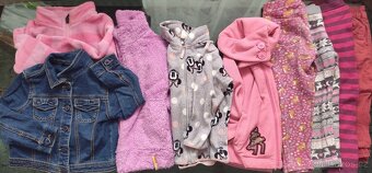 SET 26ks dětského oblečení pro holčičku vel. 92/98 a 104 - 2