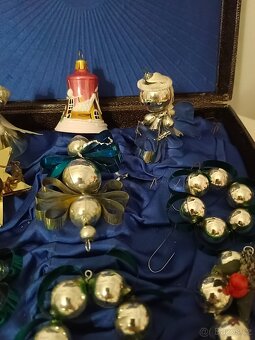 Staré vánoční ozdoby, baňky - 2