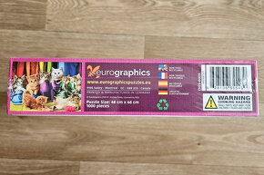 NOVÉ Puzzle 1000 ks - koťátka (48x68 cm) - 2