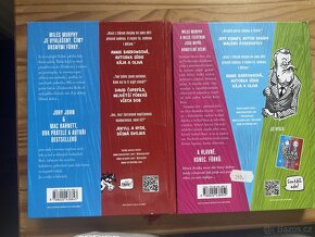 První dva díly knižní série Děsná dvojka - 2