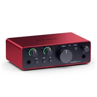 Rode nt1 + focusrite scarlett solo 4th gen - 2