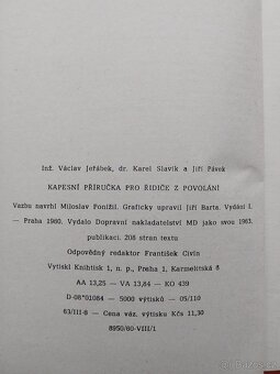 Jeřábek, Slavík, Pávek: Kapesní příručka pro řidiče z povolá - 2