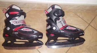 dětské lední brusle nastavitelné - hokejové brusle na led - 2