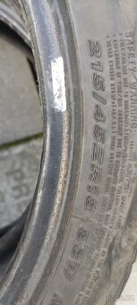 Prodám zimní pneu nexen 215/45/18 - 2