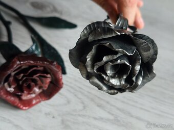 Ručně Kovaná růže - 2