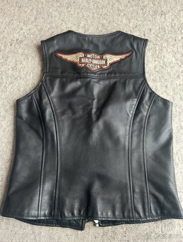 Kožená vesta Harley Davidson - 2