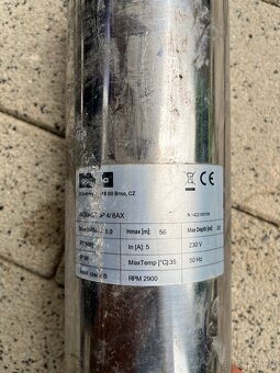 Čerpadlo ponorné Pumpa ACUASTOP 4/8AX 4 - 2