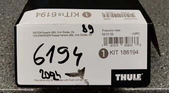 Příčníky Thule VW Passat Variant B9 / Škoda Superb Combi B9 - 2