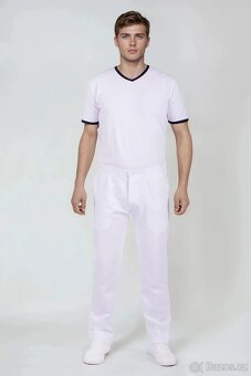 Zdravotnický / laboratorní plášť + kalhoty - 2
