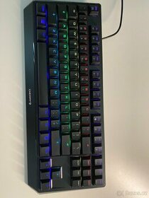 Mechanické klávesnice CHERRY MX Board 1.0 TKL RGB RED - 2