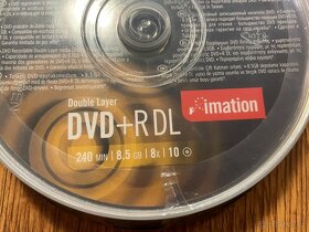 NEROZBALENÁ - DVD+RDL zn. IMATION 10 ks - 2