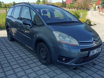 Citroen C4 Picasso 2007, nepojízdné - 2